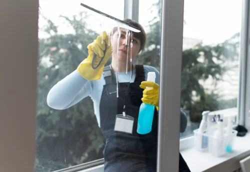 Nettoyage de vitres intérieures et extérieures à la Guerche-de-Bretagne